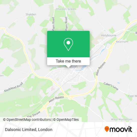 Dalsonic Limited map
