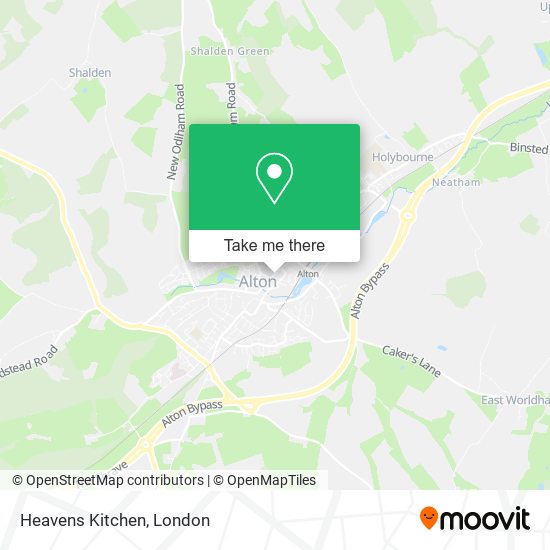 Heavens Kitchen map