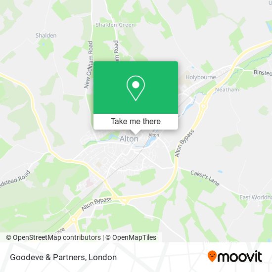Goodeve & Partners map