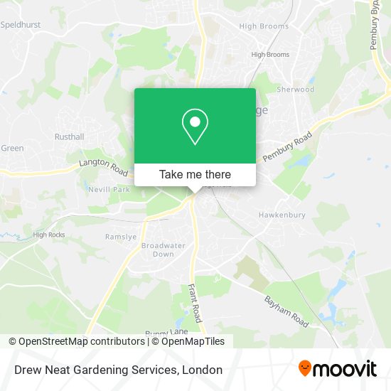 Drew Neat Gardening Services map