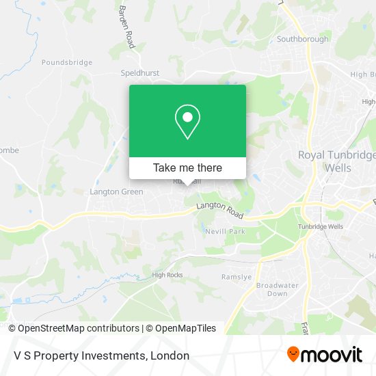 V S Property Investments map