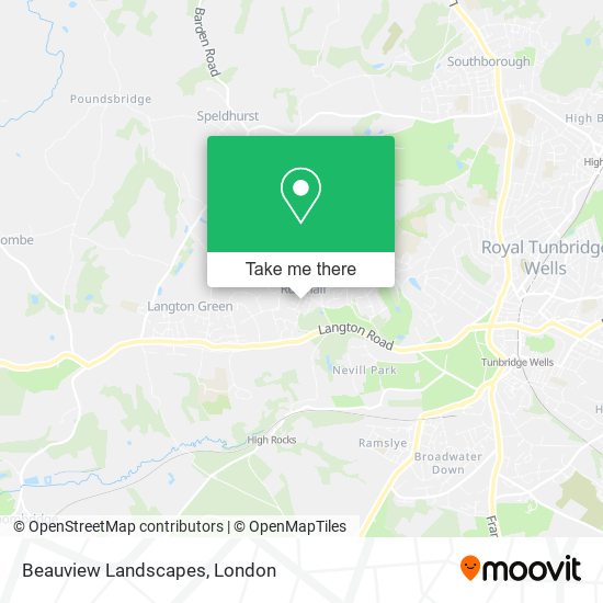 Beauview Landscapes map