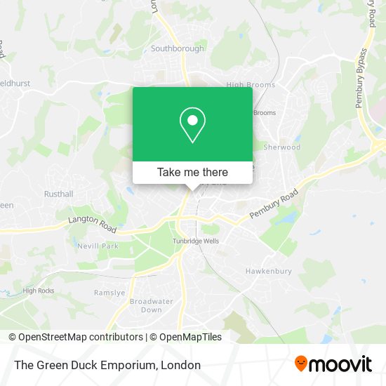 The Green Duck Emporium map
