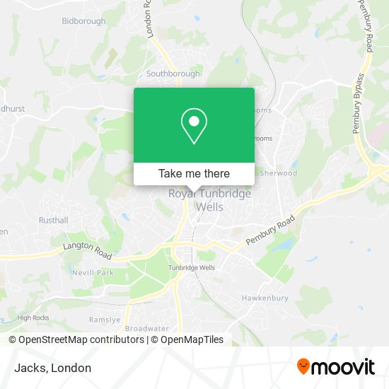 Jacks map