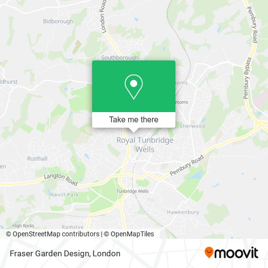 Fraser Garden Design map
