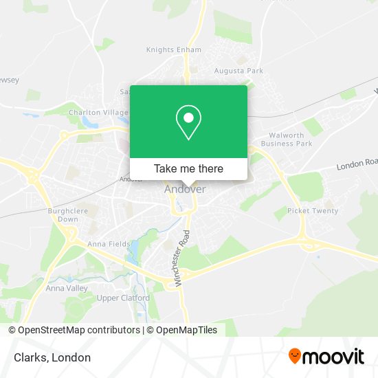 Clarks map