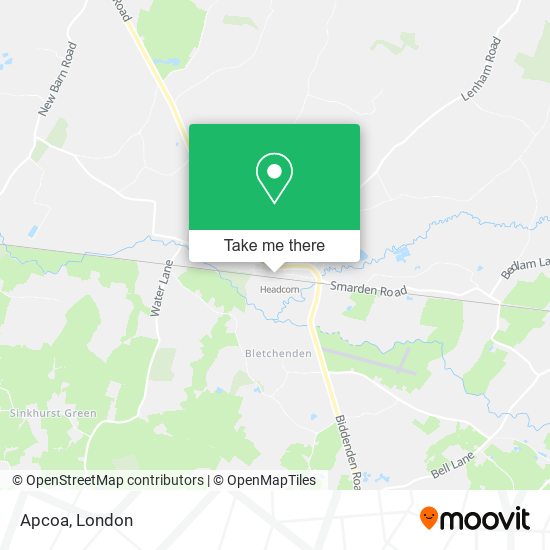 Apcoa map