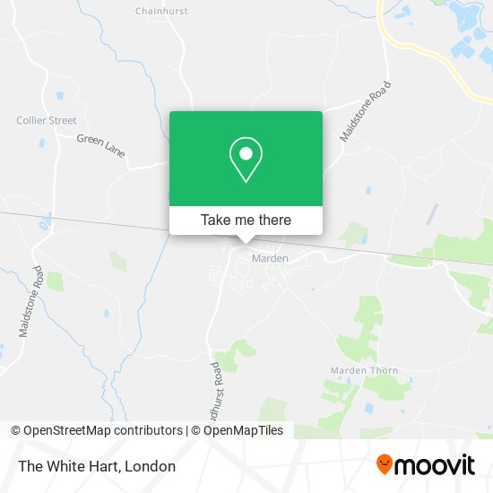 The White Hart map