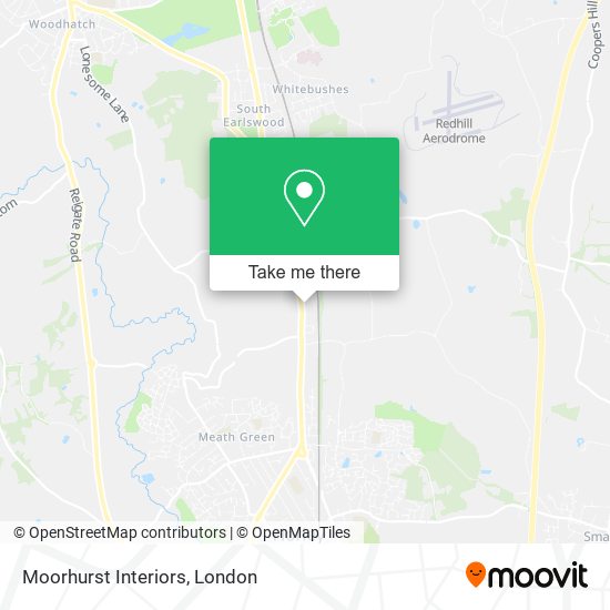 Moorhurst Interiors map