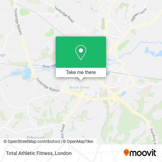 Total Athletic Fitness map