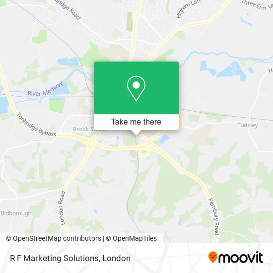 R F Marketing Solutions map