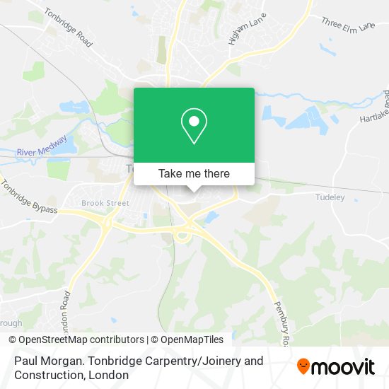 Paul Morgan. Tonbridge Carpentry / Joinery and Construction map