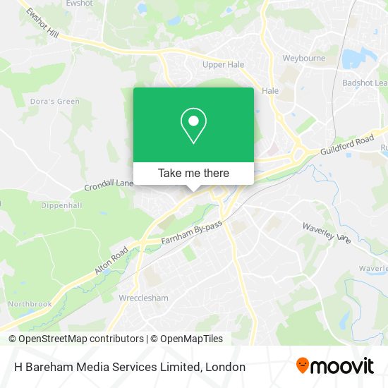 H Bareham Media Services Limited map