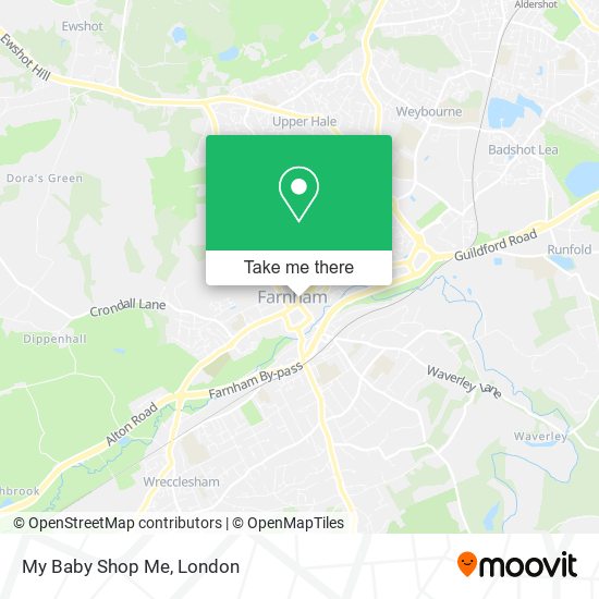 My Baby Shop Me map