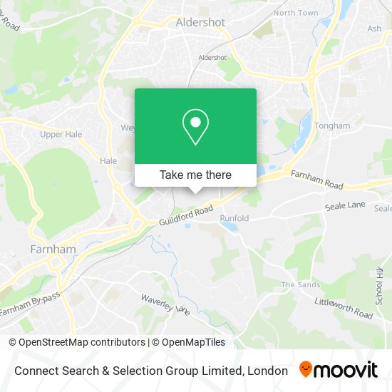 Connect Search & Selection Group Limited map