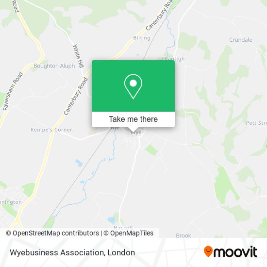 Wyebusiness Association map