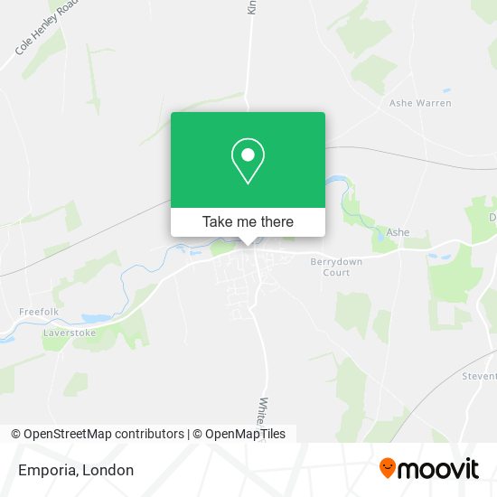 Emporia map