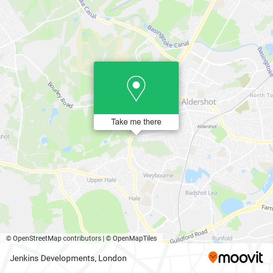 Jenkins Developments map