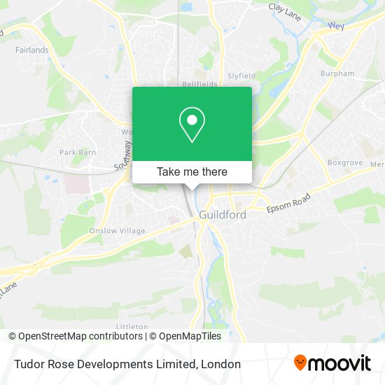 Tudor Rose Developments Limited map