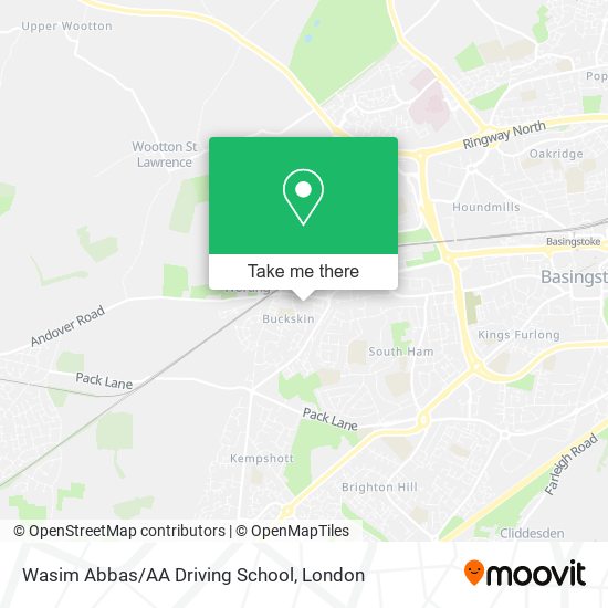 Wasim Abbas/AA Driving School map