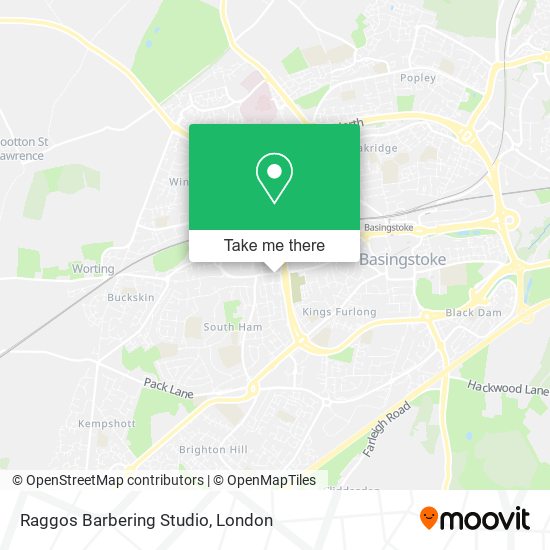 Raggos Barbering Studio map