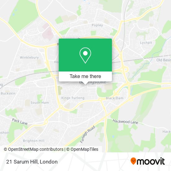 21 Sarum Hill map