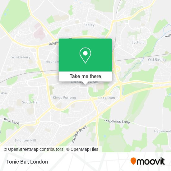Tonic Bar map