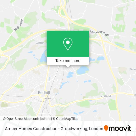 Amber Homes Construction - Groudworking map