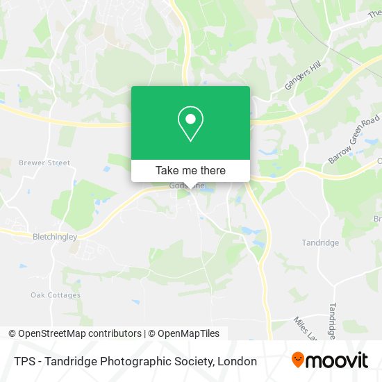 TPS - Tandridge Photographic Society map