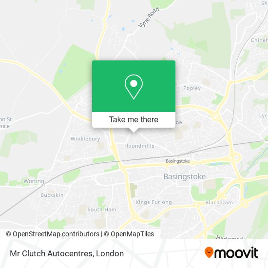 Mr Clutch Autocentres map