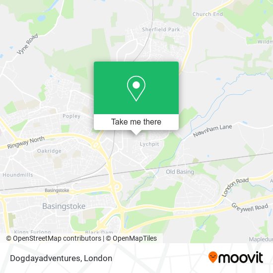 Dogdayadventures map