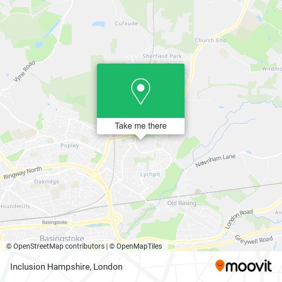 Inclusion Hampshire map