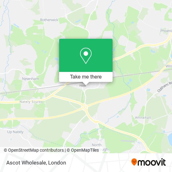 Ascot Wholesale map