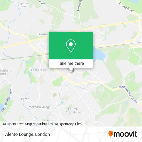 Alento Lounge map