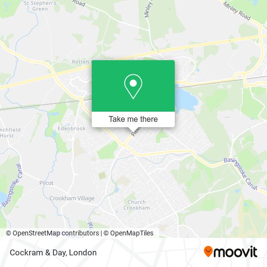 Cockram & Day map