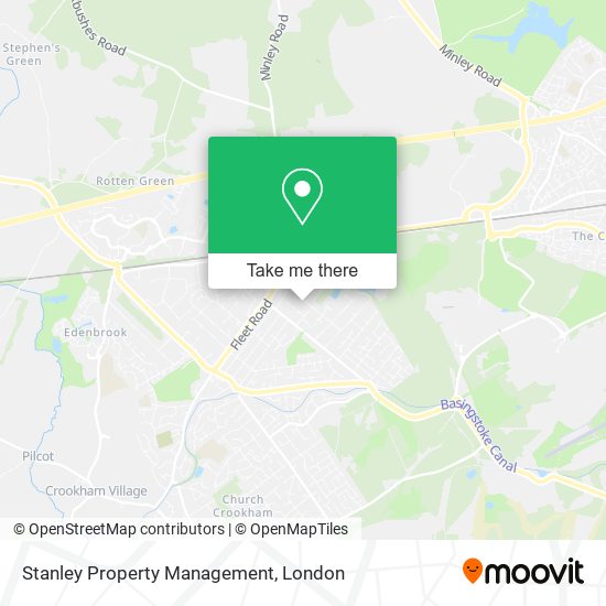 Stanley Property Management map