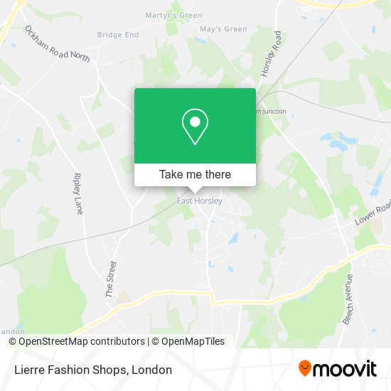 Lierre Fashion Shops map