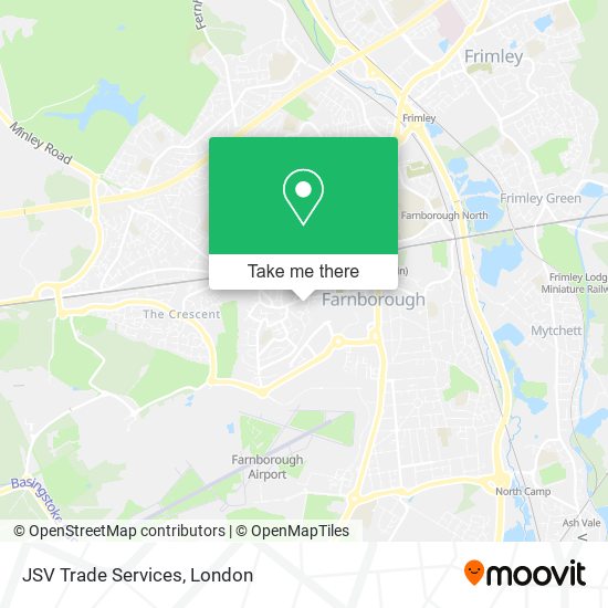JSV Trade Services map