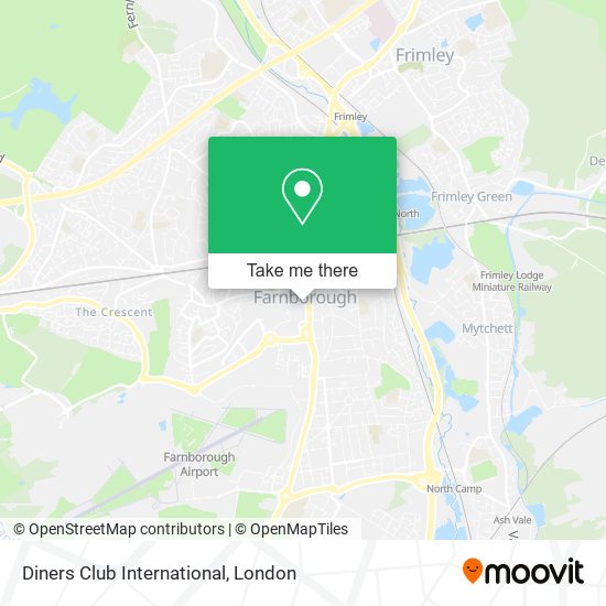 Diners Club International map
