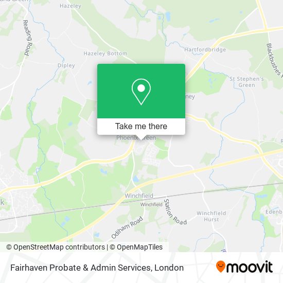 Fairhaven Probate & Admin Services map