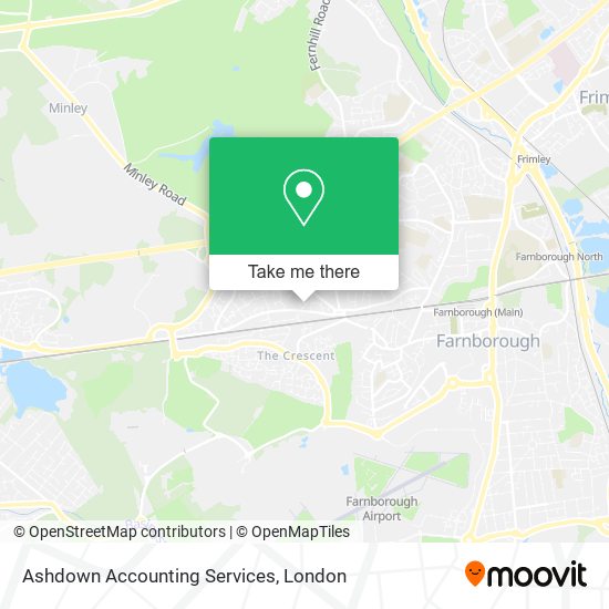 Ashdown Accounting Services map