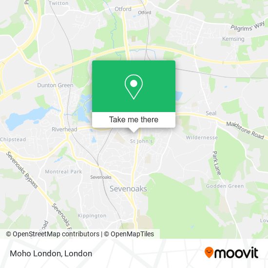 Moho London map