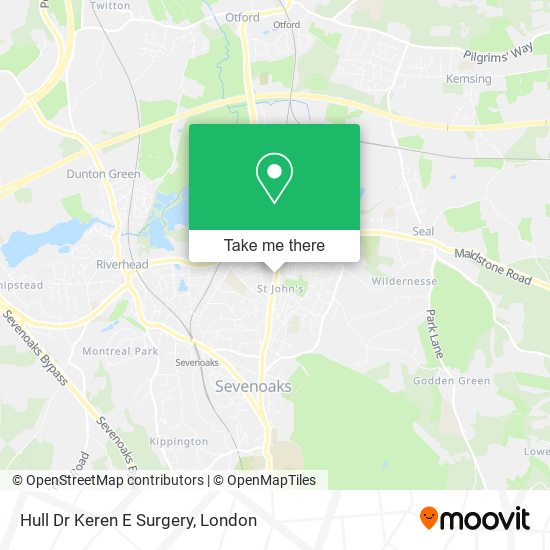 Hull Dr Keren E Surgery map