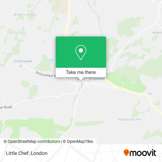 Little Chef map