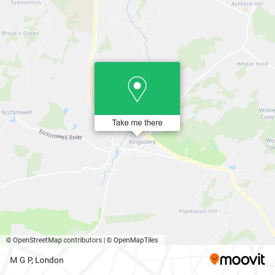 M G P map