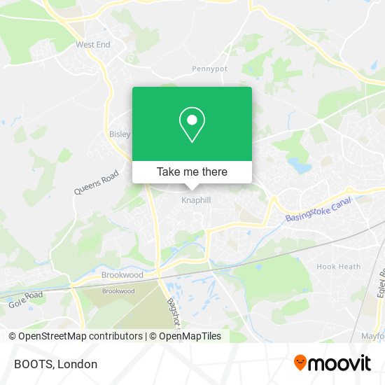 BOOTS map