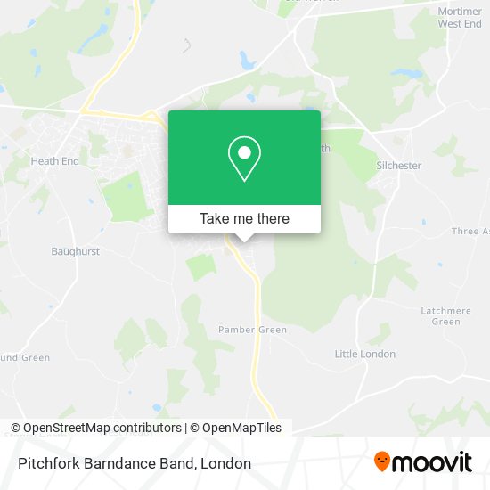 Pitchfork Barndance Band map