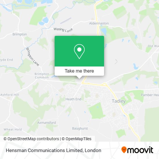 Hensman Communications Limited map