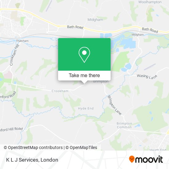 K L J Services map
