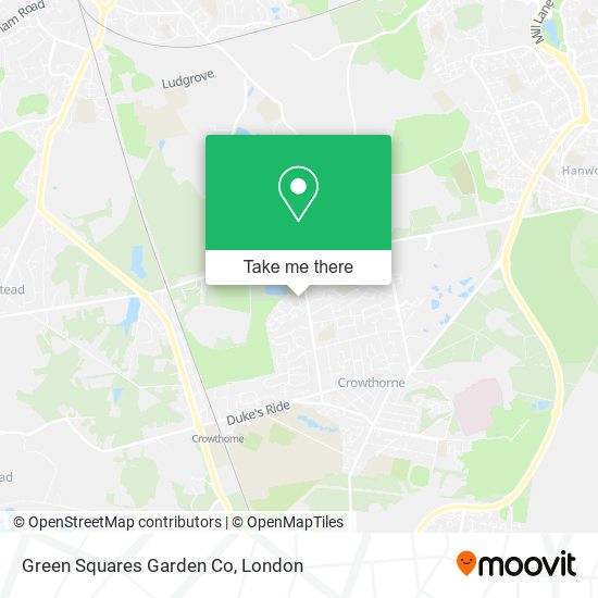 Green Squares Garden Co map